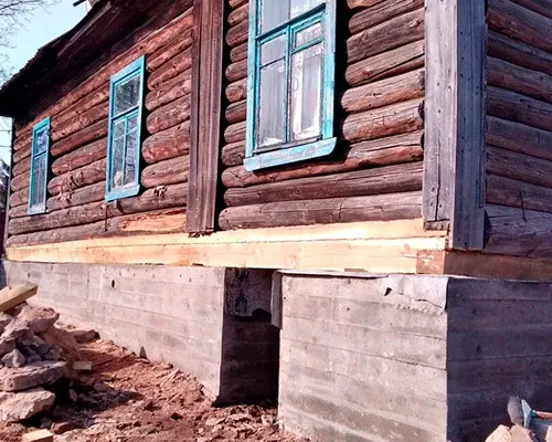 Замена фундамента