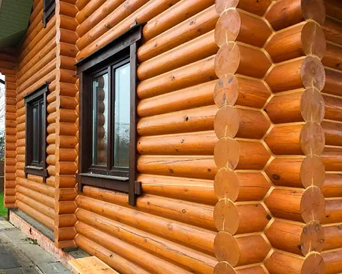 Шлифовка и покраска дома