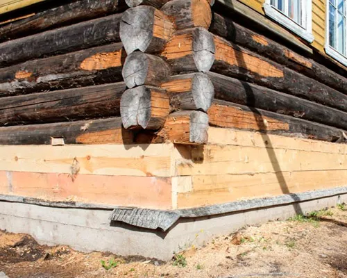 Замена венцов дома